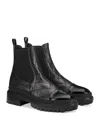 Agl Attilio Giusti Leombruni Women's Mary Beat Chelsea Boots In Black