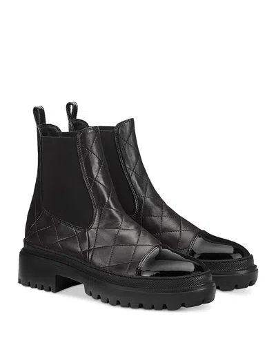 Agl Attilio Giusti Leombruni Women's Mary Beat Chelsea Boots In Black