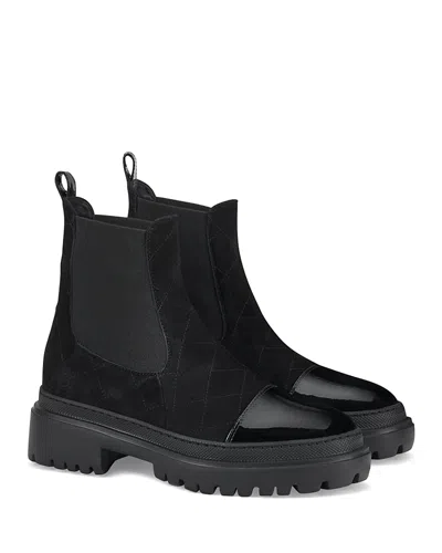 Agl Attilio Giusti Leombruni Women's Mary Beat Chelsea Boots In Black