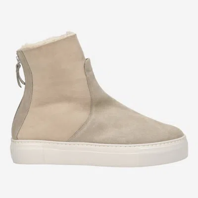 Agl Attilio Giusti Leombruni Women's Meghan Warm Fur Lined Bootie In Taupe In Neutral