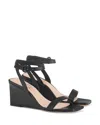 Agl Attilio Giusti Leombruni Agl Mimi Wedge Sandal In Black