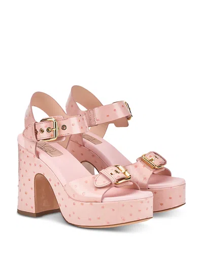 Agl Attilio Giusti Leombruni Women's Nandu Platform Sandals In Pink