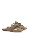 Agl Attilio Giusti Leombruni Agl Bow Mule In Cocoa