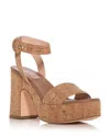 Agl Attilio Giusti Leombruni Women's Sista Platform Sandals In Natural