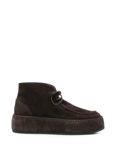 Agl Attilio Giusti Leombruni Wrap P High Ankle Boots In Brown