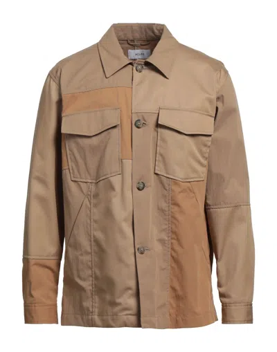 Aglini Overcoats In Beige