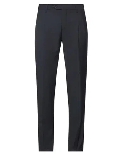 Aglini Man Pants Black Size 34 Polyester, Viscose