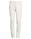 Aglini Man Pants Grey Size 31 Cotton, Elastane In Gray