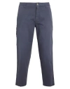 Aglini Man Pants Grey Size 34 Cotton, Elastane In Grey