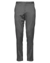 Aglini Man Pants Grey Size 35 Viscose, Polyester, Virgin Wool, Elastane In Grey