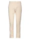 Aglini Man Pants Ivory Size 30 Cotton, Elastane In White