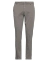 Aglini Man Pants Khaki Size 31 Cotton, Elastane In Beige