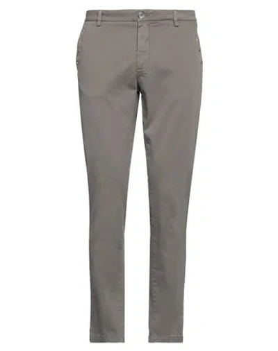 Aglini Man Pants Khaki Size 31 Cotton, Elastane In Beige