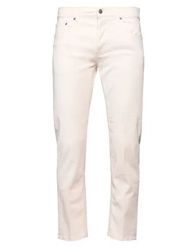Aglini Man Pants Light Pink Size 33 Cotton, Elastane