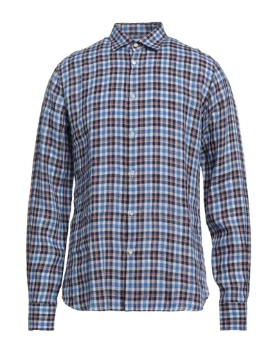 Aglini Shirts In Blue