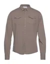 Aglini Shirts In Grey