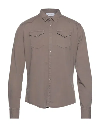 Aglini Shirts In Grey