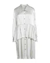 Aglini Midi Dresses In Grey