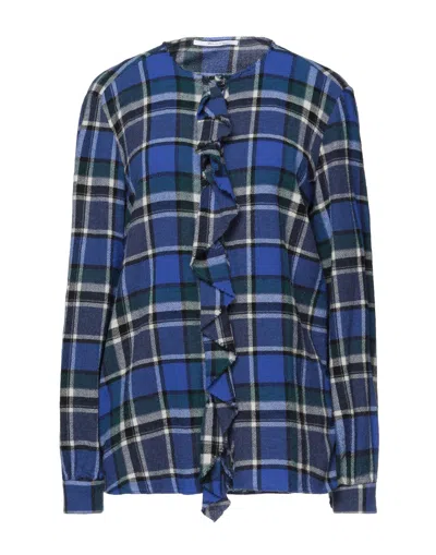 Aglini Shirts In Blue