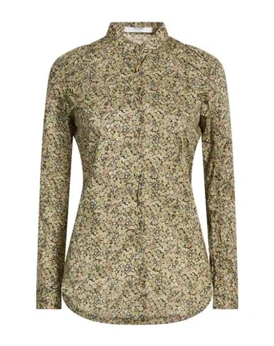Aglini Woman Shirt Light Green Size Xxl Cotton