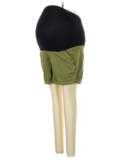 Pre-owned A:glow Khaki Shorts In Green