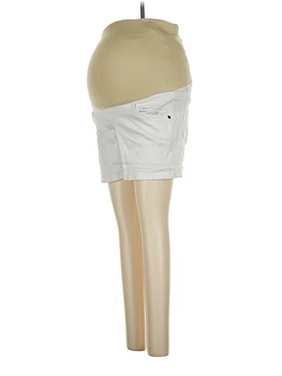 Pre-owned A:glow Khaki Shorts In Silver