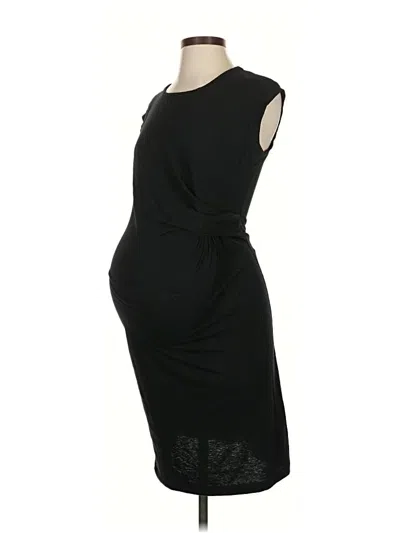 Pre-owned A:glow Sleeveless Top Black Strapless Neckline Tops