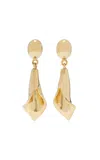 Agmes Calla Mini Gold Vermeil Earrings