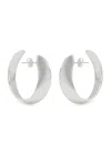 Agmes Daphne Sterling Silver Hoop Earrings