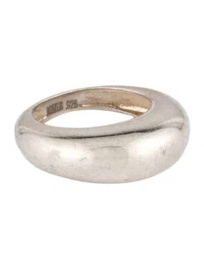 Pre-owned Agmes Domed Ring In Multicolor