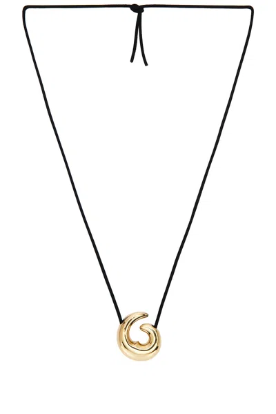 Agmes Nadia Pendant Necklace In Gold