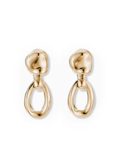 Agmes Sacha 18k Gold Vermeil Earrings