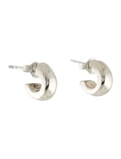 Pre-owned Agmes Small Celia Hoop Earrings In Multi
