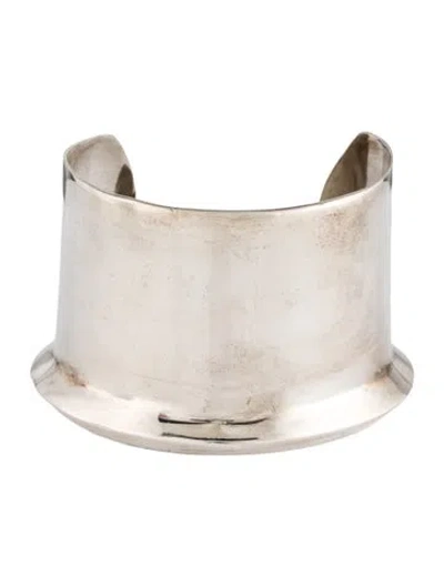 Pre-owned Agmes Small Cliff Cuff Bracelet, 6.25" In Multicolor