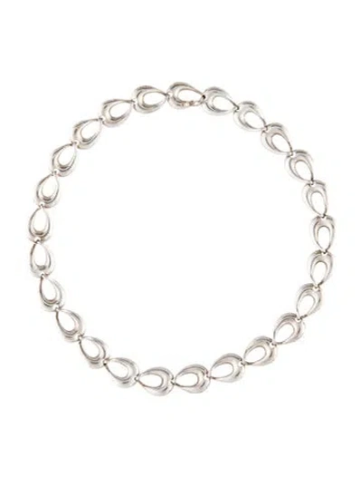 Pre-owned Agmes Thin Tilda Necklace, 14.75" In Multicolor
