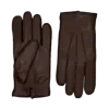 Agnelle Arthur Lambskin Glove Fully Lined In Burgundy