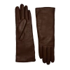 Agnelle Christina Cashmere Lined Midlength Lambskin Glove In Burgundy