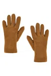 Agnelle Denise Gloves In Brown