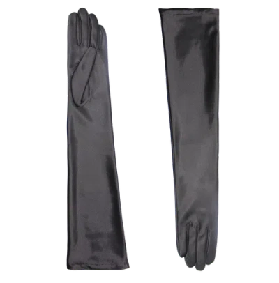 AGNELLE AGNELLE GLAMOUR FULL ARM SATIN GLOVE