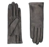 Agnelle Kate Leather Gloves In Black