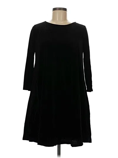 Pre-owned Agnes & Dora 3/4 Sleeve T-shirt In Black