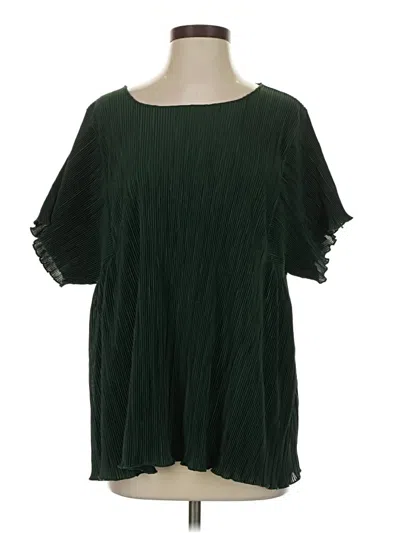 Pre-owned Agnes & Dora 3/4 Sleeve T-shirt In Green