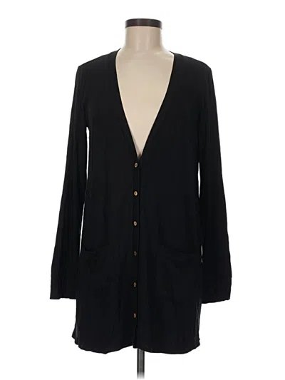 Pre-owned Agnes & Dora Cardigan Sweater In Black