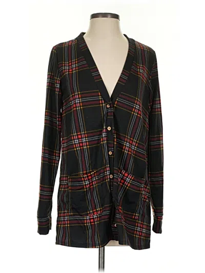 Pre-owned Agnes & Dora Cardigan Sweater In Black