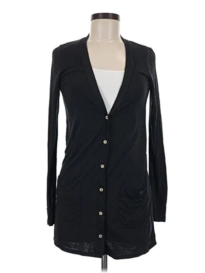 Pre-owned Agnes & Dora Cardigan Sweater In Black