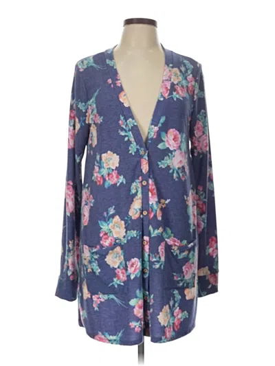 Pre-owned Agnes & Dora Cardigan Sweater In Blue