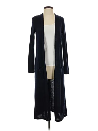 Pre-owned Agnes & Dora Cardigan Sweater In Blue
