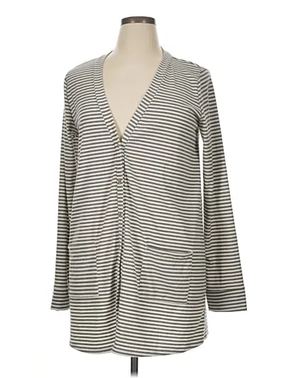 Pre-owned Agnes & Dora Cardigan Sweater In Gray