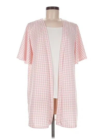 Pre-owned Agnes & Dora Cardigan Sweater In Pink