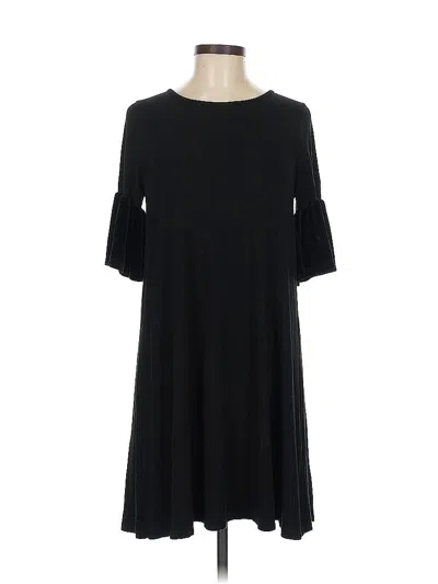Pre-owned Agnes & Dora Casual Dress In Black
